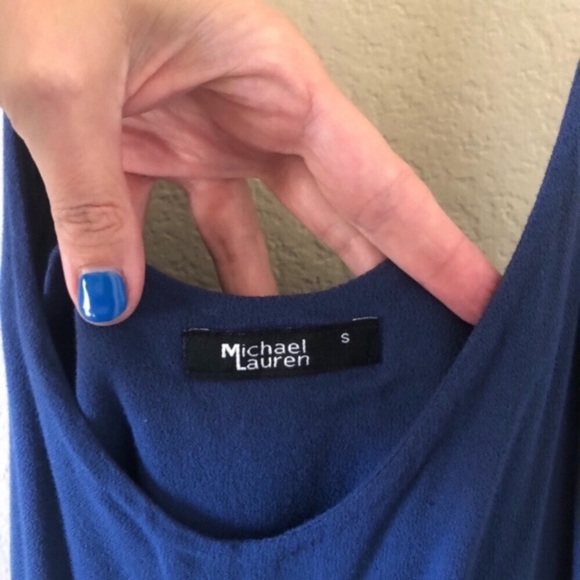 Michael Lauren Clayton Tank 💙 small - Picture 8 of 10